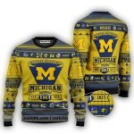 Personalized Michigan Wolverines Football Team Est 1817 Ugly Sweater