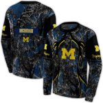 Personalized Michigan Wolverines Hunting Theme All Over Print Sweatshirt