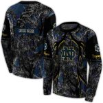 Personalized Notre Dame Fighting Irish Hunting Theme All Over Print Sweatshirt