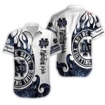 Personalized Notre Dame Fighting Irish Logo Fire Hawaiian Shirt