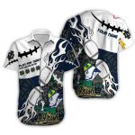 Personalized Notre Dame Fighting Irish Mascot And Fireball Hawaiian Shirt