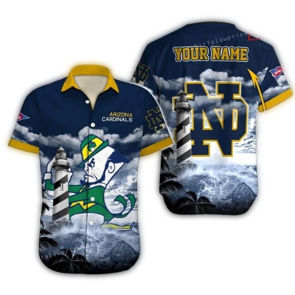 Personalized Notre Dame Fighting Irish NCAA Hawaiian Shirt 1