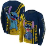 Personalized Notre Dame Fighting Irish Stitch All Over Print Sweatshirt
