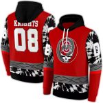 Personalized Ohio State Buckeyes Grateful Dead Vibes All-Over Print Hoodie