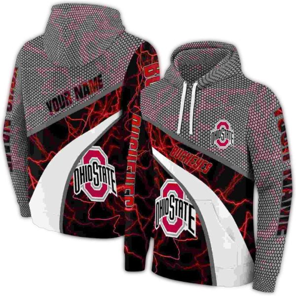 Personalized-Ohio-State-Buckeyes-Hexagonal-Mesh-Scarlet-AOP-Hoodie-1 Personalized Ohio State Buckeyes Hexagonal Mesh Scarlet AOP Hoodie 1