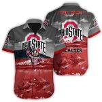 Personalized Ohio State Buckeyes Mascot And Dolphins Island Hawaiian Shirt