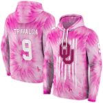 Personalized Oklahoma Sooners Cancer Support Pink All-over Print Hoodie