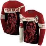 Personalized Oklahoma Sooners Grim Reaper All-over Print Sweatshirt