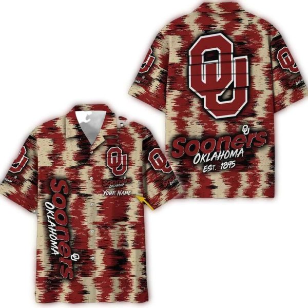 Personalized Oklahoma Sooners In My Heart Hawaiian Shirt 1