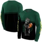 Personalized Oregon Ducks Baby Groot All-Over Print Sweatshirt