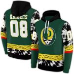 Personalized Oregon Ducks Grateful Vibes All-Over Print Hoodie