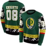 Personalized Oregon Ducks Grateful Vibes All-Over Print Sweatshirt