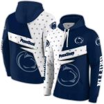 Personalized Penn State Nittany Lions Abstract Shape All-over Print Hoodie