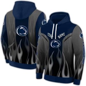 Personalized Penn State Nittany Lions Flame All-over Print Hoodie