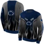 Personalized Penn State Nittany Lions Flame All-Over Print Sweatshirt