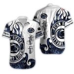 Personalized Penn State Nittany Lions Logo Fire Hawaiian Shirt