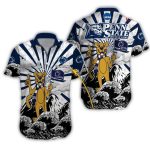 Personalized Penn State Nittany Lions Mascot Hawaiian Shirt