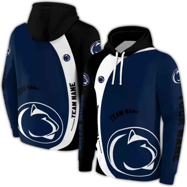 Personalized Penn State Nittany Lions Minimalist AOP Hoodie 1