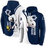Personalized Penn State Nittany Lions Peeking Snoopy All-over Print Hoodie
