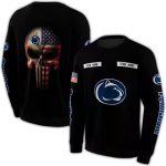 Personalized Penn State Nittany Lions Punisher Skull Flag Us All-Over Print Sweatshirt