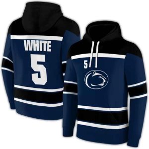 Personalized Penn State Nittany Lions Striped Pattern All-over Print Hoodie