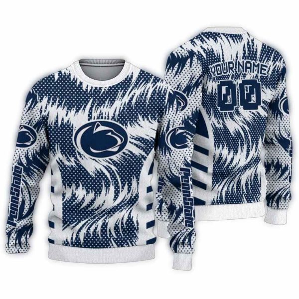 Personalized-Penn-State-Nittany-Lions-Swirl-Flow-Ugly-Sweater-1 Personalized Penn State Nittany Lions Swirl Flow Ugly Sweater 1