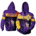 Personalized Skull Death Hold Logo Lsu Tigers All Over Print Hoodie