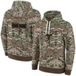 Personalized Texas Longhorns Military Style All Over Print Hoodie