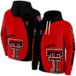 Personalized Texas Tech Red Raiders Minimalist All-Over Print Hoodie
