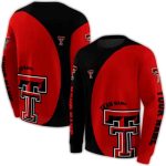 Personalized Texas Tech Red Raiders Minimalist All-Over Print Sweatshirt