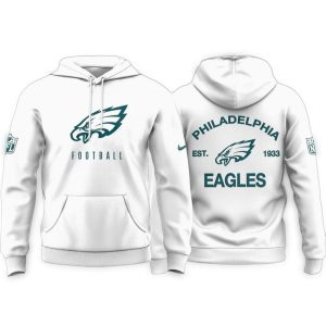 Philadelphia Eagles Est 1933 Football All-Over Print Hoodie