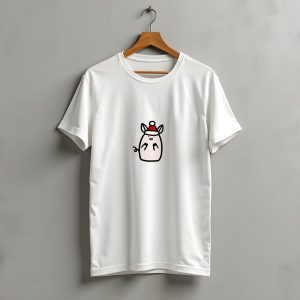 Piggy Santa Hat Christmas T-Shirt