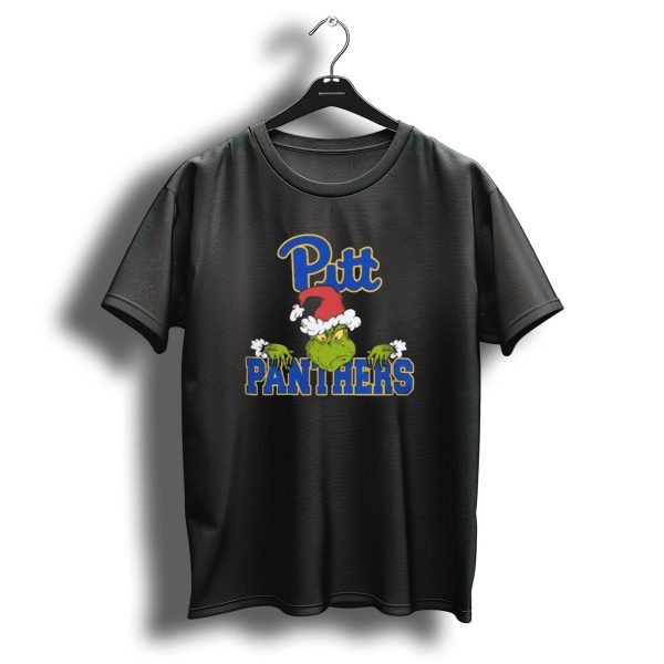 Pitt Panthers Grinch Christmas Football T Shirt 1 t shirt 1