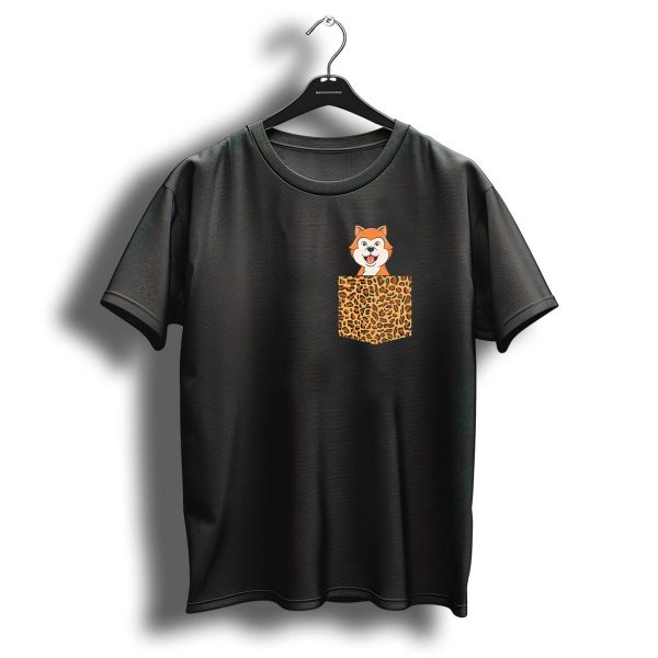 Pocket Leopard Print Akita Dog Christmas Lover T Shirt 1 t shirt 1