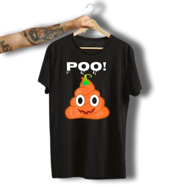 Poo Halloween Pumpkin Boo Fun T Shirt t shirt 1