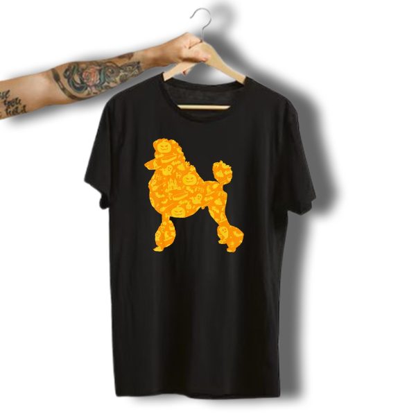 Poodle Halloween Party Ghost Pumpkin Spooky T Shirt t shirt 1 1