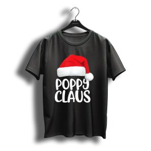 Poppy Claus Santa Hat Christmas T-Shirt