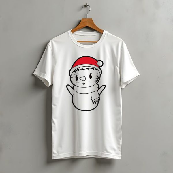 Post Malone Snowman Christmas Santa Tattoo Face T Shirt t shirt 1