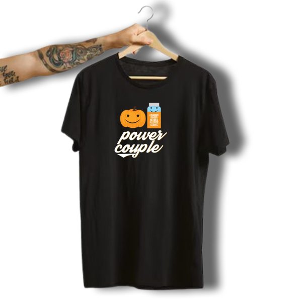 Power Couple Pumpkin Cinnamon Ginger Nutmeg Allspice Cloves Funny Halloween T Shirt t shirt 1