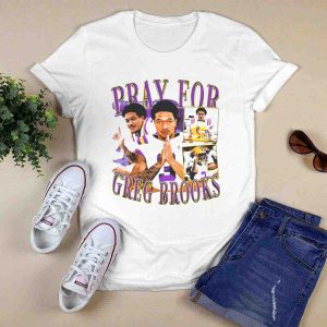 Pray For Greg Brooks Jr Jayden Daniels Football Lsu T-Shirt