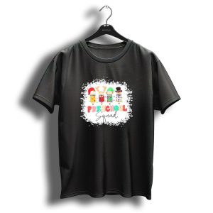 Preschool Squad Christmas Snowflake Festive Friends T Shirt