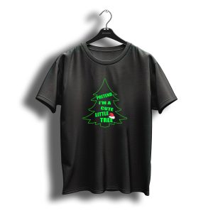 Pretend I'M A Cute Little Christmas Tree With Santa Hat T-Shirt