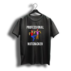 Professional Nutcracker Christmas Santa Hat Kick T-Shirt