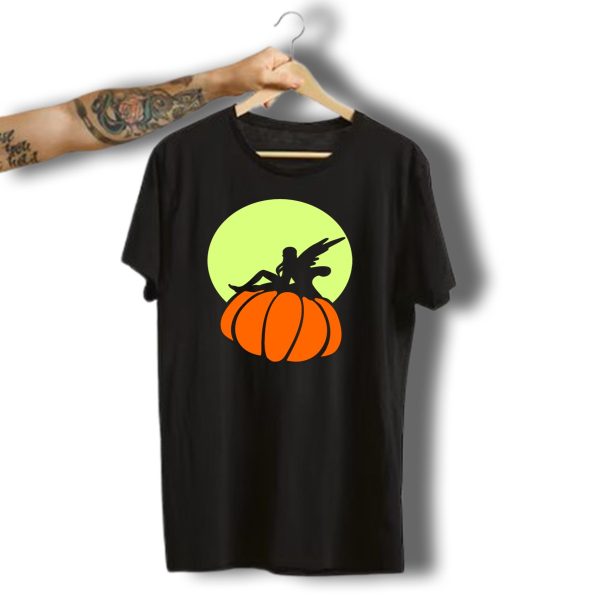 Pumpkin Fairy Happy Halloween Girls Woman Gift T Shirt t shirt 1