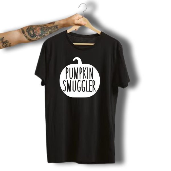 Pumpkin Smuggler Halloween Humor T Shirt t shirt 1