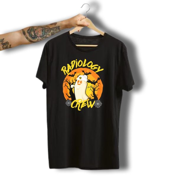 Radiology Crew Halloween Ghost X Ray Tech T Shirt t shirt 1