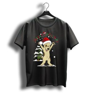 Raise The Woof Woof Merry Christmas Dog Love T-Shirt