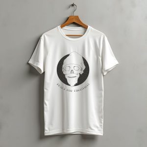 Ready For Christmas Spooky Santa Skull T-Shirt