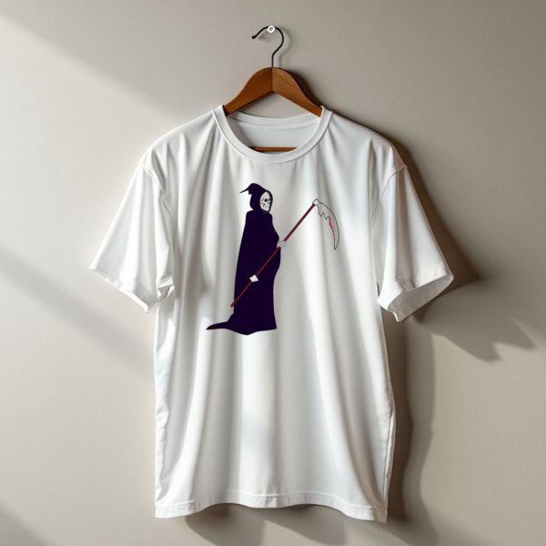 Reaper Halloween Monster Zombie Horror Skeleton Scythe T Shirt t shirt 1