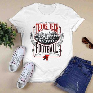 Red Raider Texas Tech Football 1925 Team Photo T-Shirt